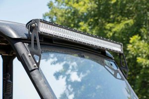 Can-Am Defender XT HD8 LED Light - Windshield - Rough Country - 50 Can-Am Defender XT HD8 LED Light - Windshield - Rough Country - 50